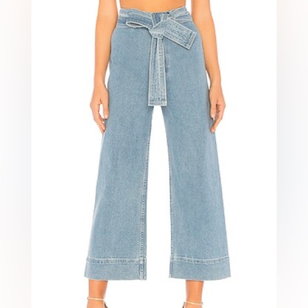 Apiece Apart Wide Leg Jeans
